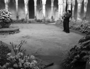 Guitar & Mandolino music for civil wedding in Sorrento Saint Francis Cloister