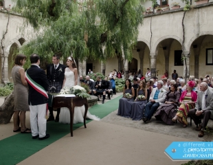  Cloister of San Francesco wedding in Sorrento